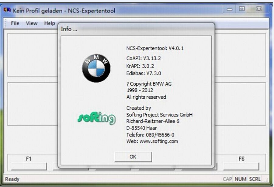 revtor profile for ncs expert windows xp